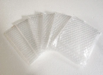 

transparent PVC bubble film zipper bag transparent waterproof shockproof pressure-proof Envelope Zipper Bubble Packing Bags