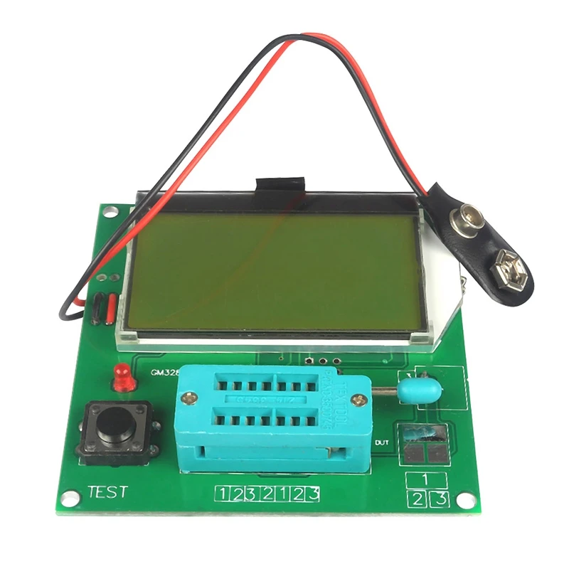 

LCD GM328A Transistor Tester ESR Meter Frequency Square Wave Generator