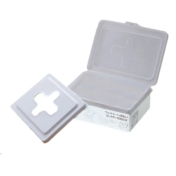 

Household Dustproof Disposable Face Masks Wet Tissues Storage Box Organizer Face Mask Storage Tissue Box S