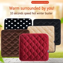 Универсальная подушка для автомобильного сиденья с подогревом, 12 В, подходит для автомобильного водительского автомобиля, грелка, Прямая поставка