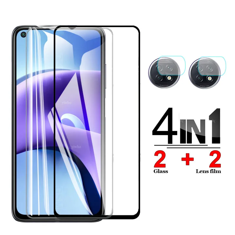 

Tempered Glass Redmi Note 9T 5G Screen Protectors Safety Protective Glass on For Xiaomi Redmi Note9t J22 9 T Camera Lens Film