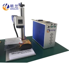 

Fiber Laser Marking Machine With 20W 30W Raycus Laser Source
