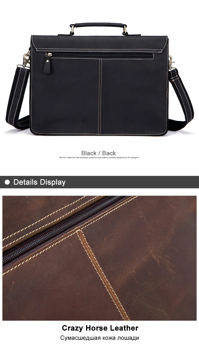 leather briefcase