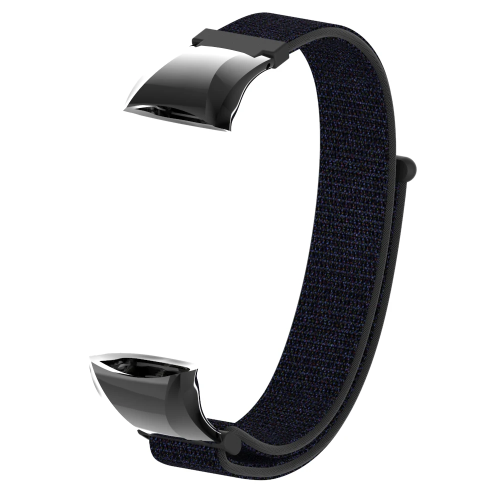 Honor Band 4 5 ремешок для huawei Honor Band 4 5 Смарт-браслет для huawei Honor Band 5 браслет - Цвет: Nylon- Black