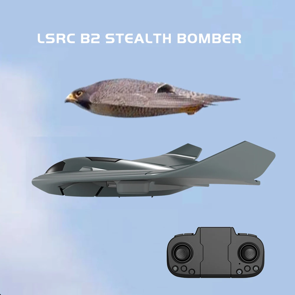 LSRC B2 Stealth Bomber 2.4GHz 2CH 34CM Wingspain Beginner Electric RC