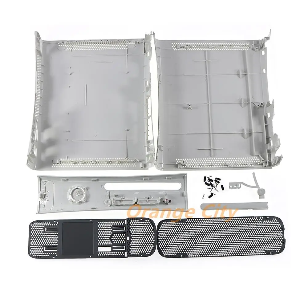conjunto completo habitação caso escudo com botões para xbox fat game console capa protetora caso habitação para xbox phat