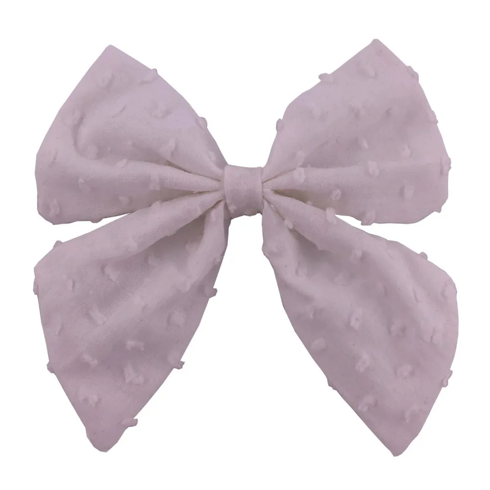 36pc/lot 12 Color U Pick Newborn Solid Cotton Fabric Bow With Clips Knotted Hair Bow For Children Kids Girls Hair Accessories