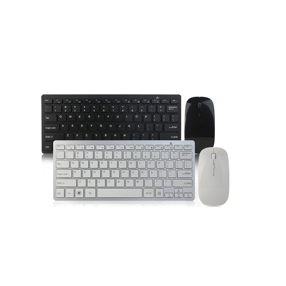 

2.4GHz Keyboard Compact Wireless Keyboard and Mouse Combo Suitable for PC Desktop Computer Notebook Windows XP / Vista / 7/8/10