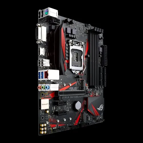 Placa-mãe asus rog strix b250g, usada., placa-mãe