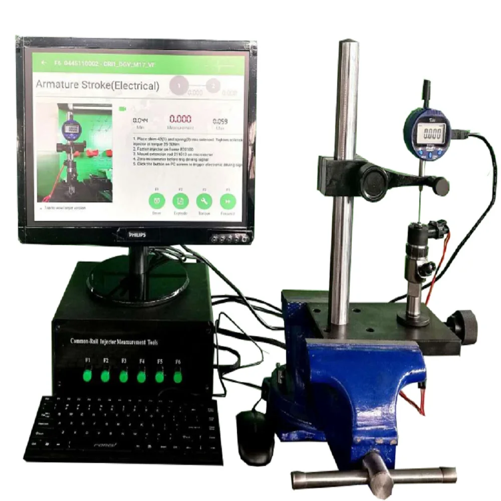 US $805.50 BSTCRM900 3 Step Common Rail Injector Measurement Tool For Repair Common Rail Injector Stroke Needle Lift Without Computer