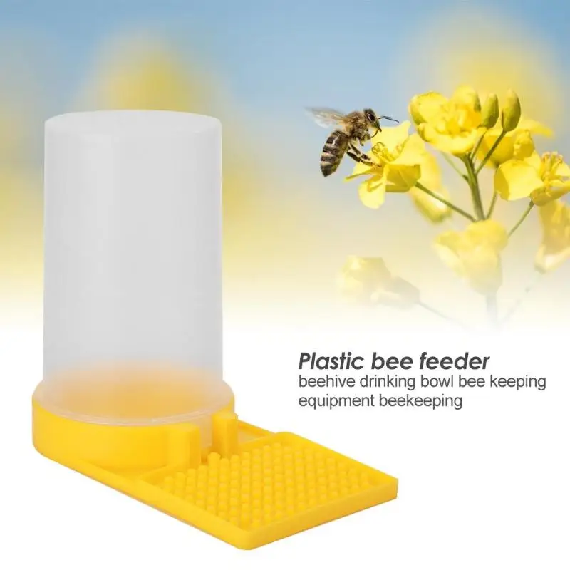 Пчелы емкость для кормления пчел пластиковый пчеловод чаша-поилка съемный Dinker поставки легкий вес защита окружающей среды