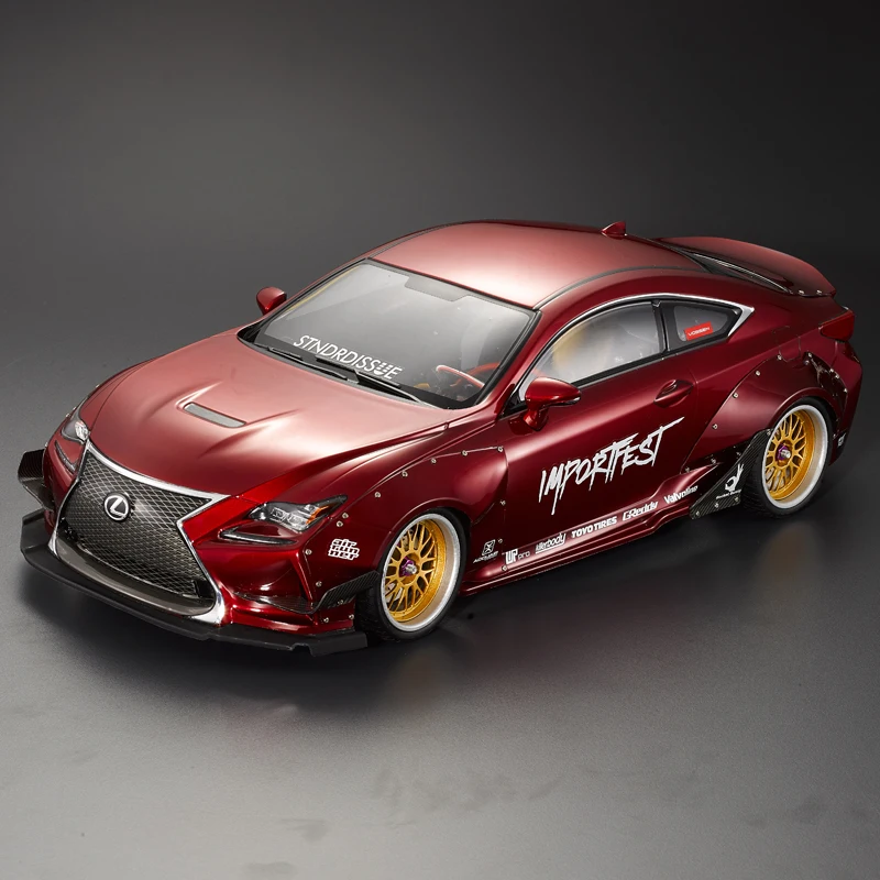 1/10 テツジン レクサス RCF ラジコン ボディ