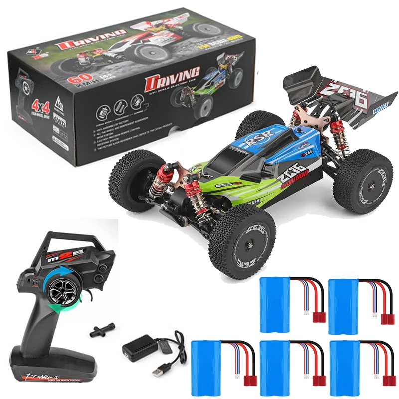 WLtoys 1/14 144001 RTR 2 4 ГГц Радиоуправляемый автомобиль со шкалой дрифта гоночный 4WD