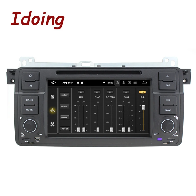 Sale Idoing 7" Android 9.0 Car Radio Multimedia DVD Player For BMW E46 M3 318/320/325/330/335 Rover 75 1998-2006 Octa Core NO 2 din 1