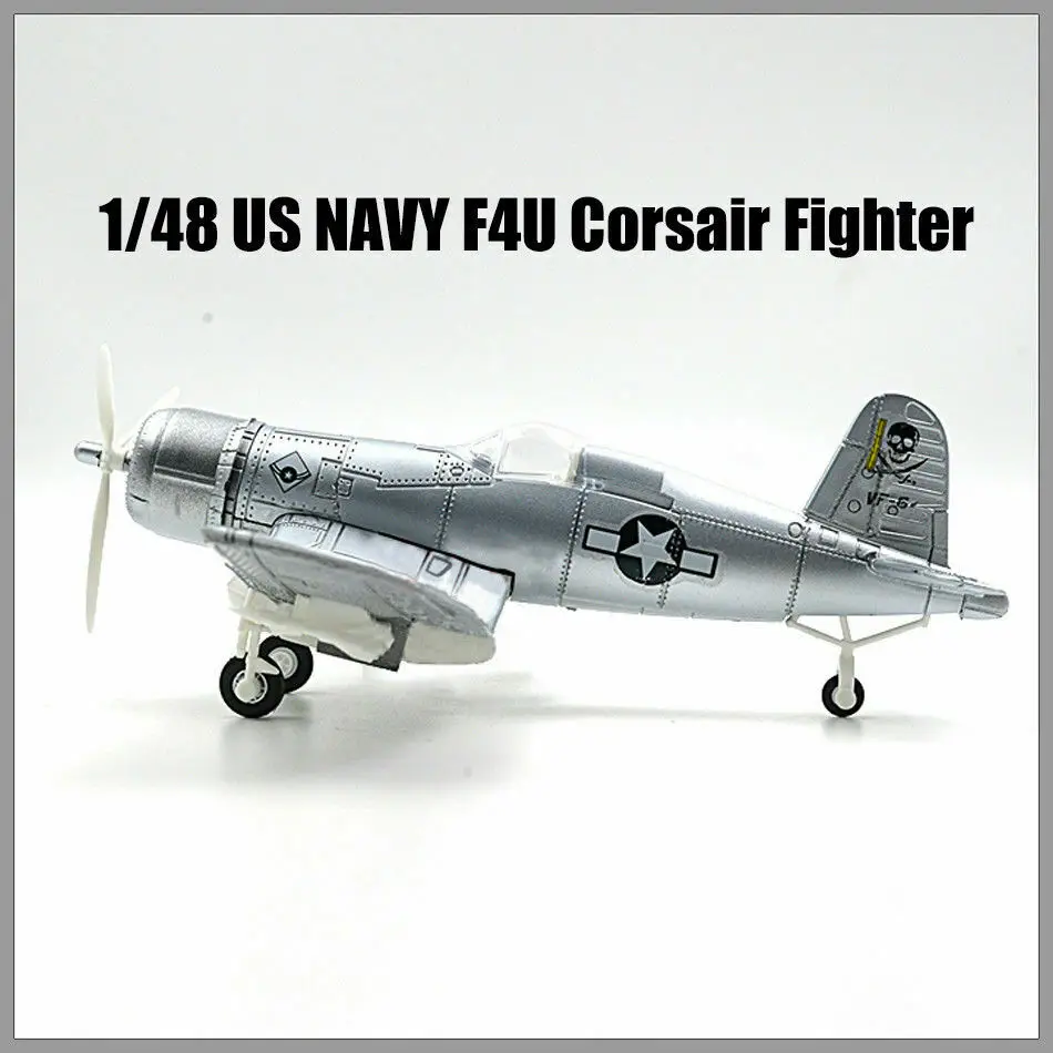 1/48 Масштаб мировой войны ВМС США F4U Corsair истребитель пластиковый самолет Сборная модель самолета случайный цвет