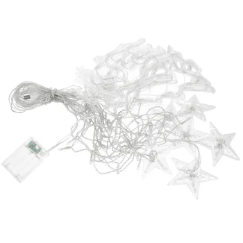 

1 Set Curtain Lights LED String Lights Christmas String Lights Party String Lights Window Lights for Xmas Outdoor