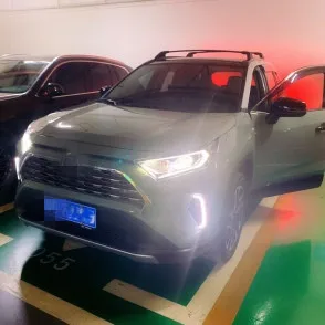 1 пара Светодиодный дневной светильник LED DRL для Toyota RAV4 2019 2020 Водонепроницаемый 12V