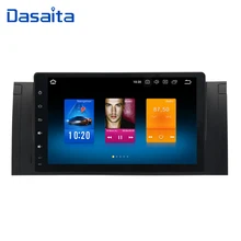 Dasaita " Android 9,0 Автомобильный gps радио плеер для BMW E39 E53 X5 с восьмиядерным 4 Гб+ 32 ГБ авто стерео Мультимедиа