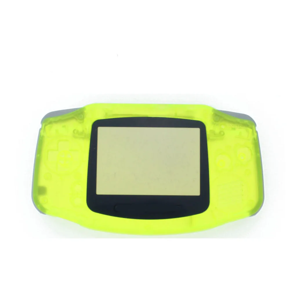 Сменный светящийся Прозрачный чехол для Nintendo GBA корпус чехол для Gameboy Advance консоли кнопки отвертка - Цвет: D