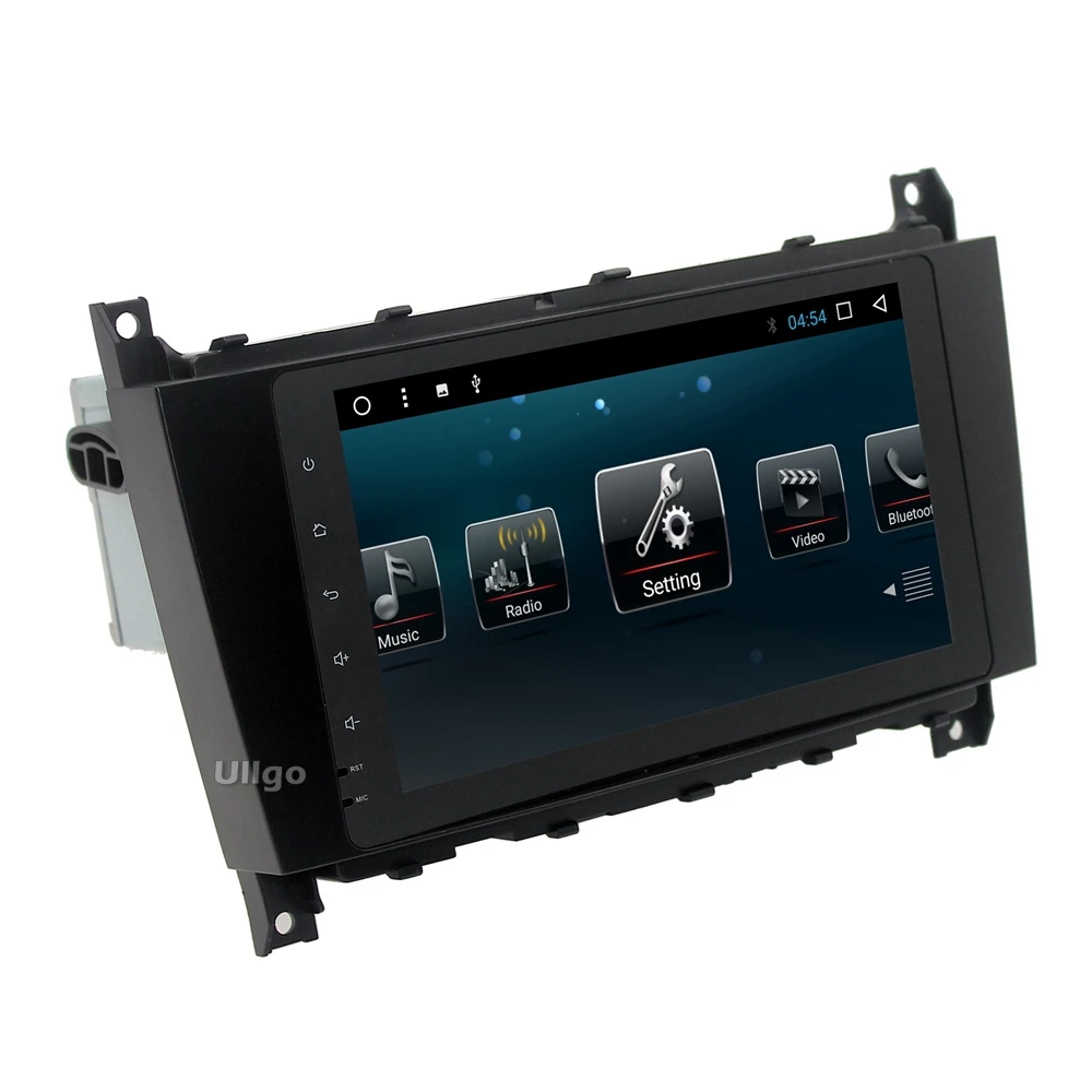 Android 8 1 автомобильный Головной блок для Mercedes Benz C Class W203 2004 2007 c200 C230 C240 C320 C350 CLK W209 2005