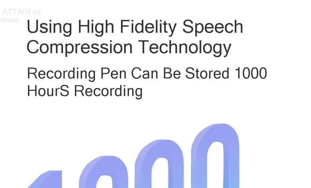 Xiaomi Smart AI записывающая ручка HD Запись интеллектуальное шумоподавление зашифрованное хранение Xiomi Интеллектуальный рекордер для работы в конференц-зале