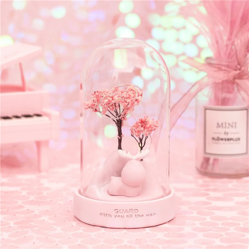 

Resin Floral LED Light Cherry Blossoms Lamps Fairy Lights Bedroom Landscape Decor Lights Christmas Gift for Kids