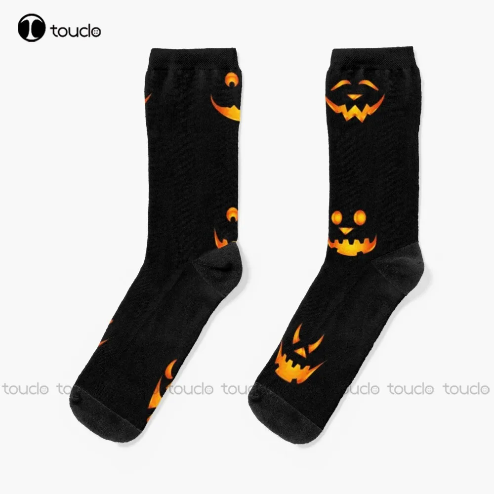 

Halloween Multi Faces Socks Funny Socks For Women Personalized Custom Unisex Adult Socks Teen Socks Halloween Christmas Gift