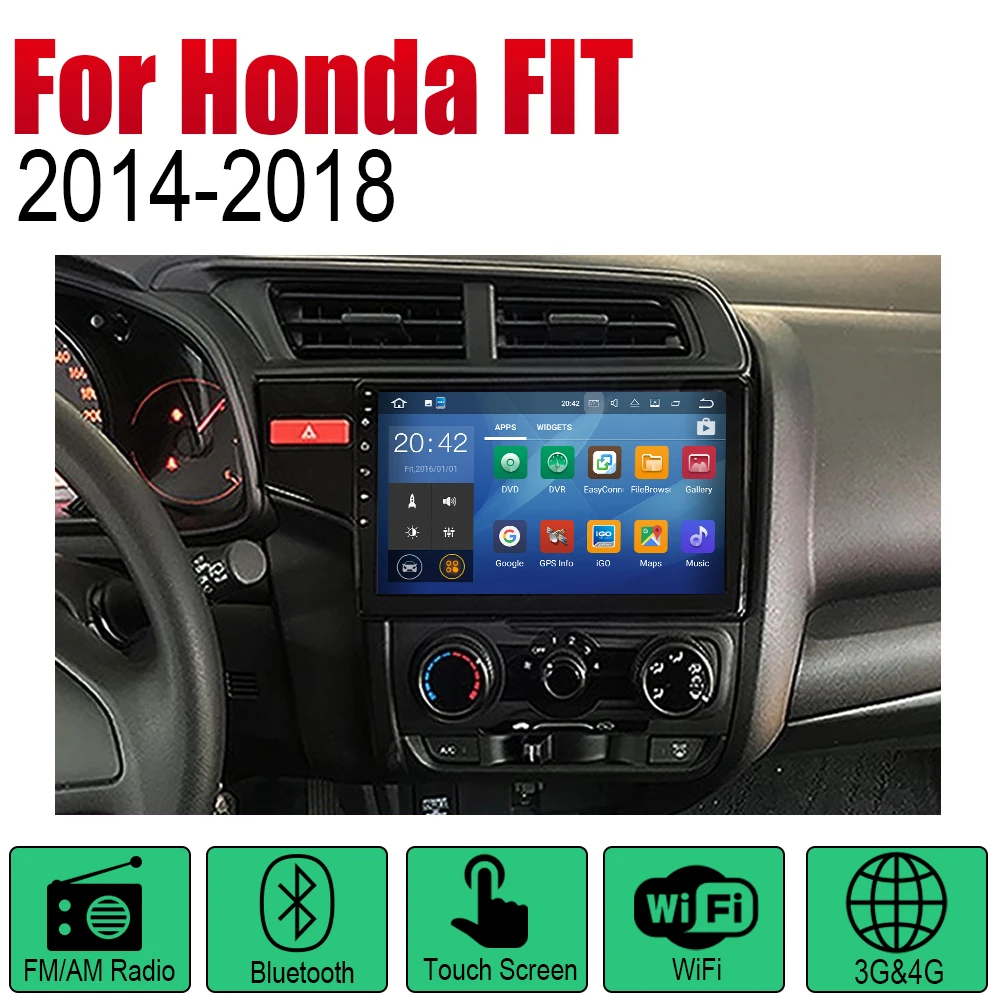 ZaiXi Авто плеер gps навигация для Honda FIT JAZZ~ автомобильное мультимедиа андроид экран системы радио стерео