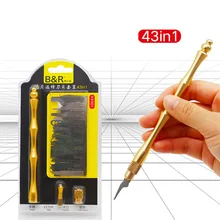 100FIX 43 в 1 Процессор ремонт отпечатков пальцев демонтировать нож интегральные микросхемы BGA удалитель ручные инструменты для iphone набор инструментов для ремонта