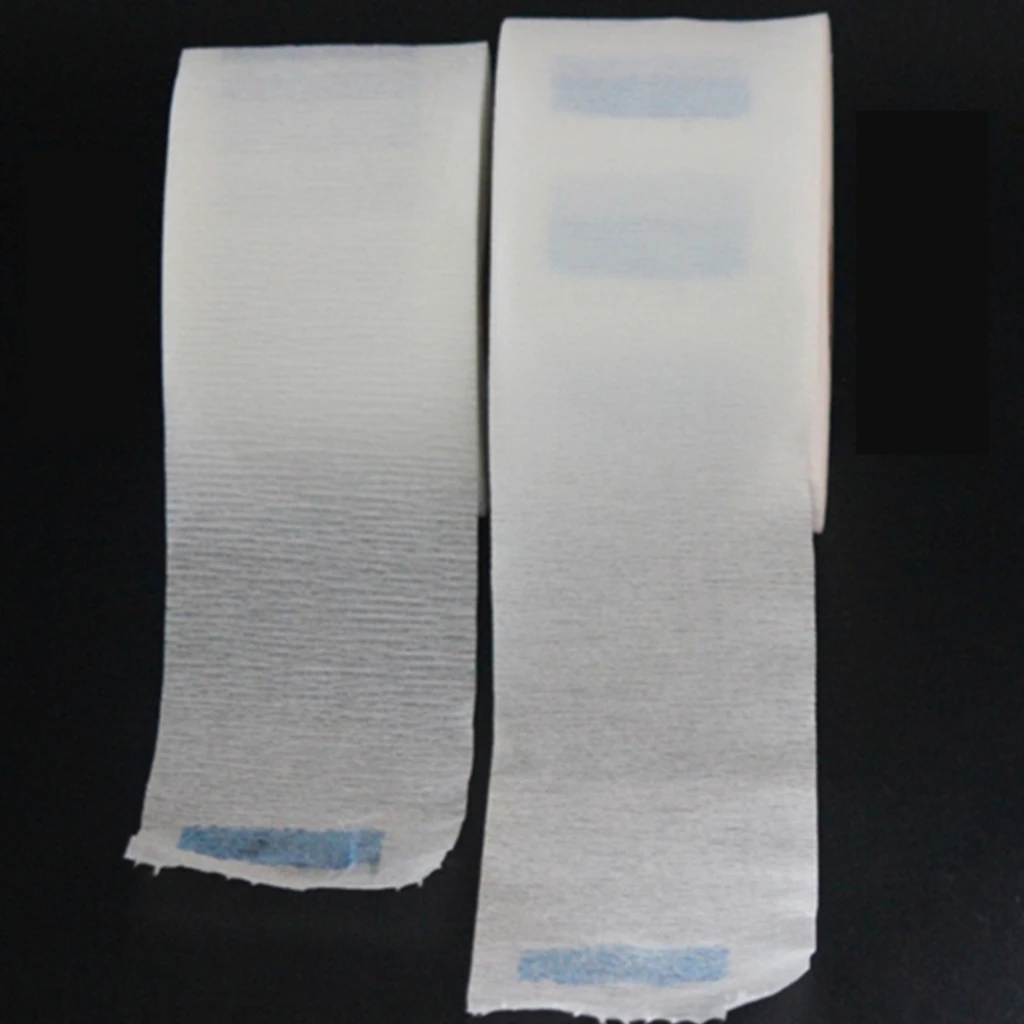 Professional Hairdressing Barbershop Disposable Neck Ruffle Paper 500 Strips/ Set