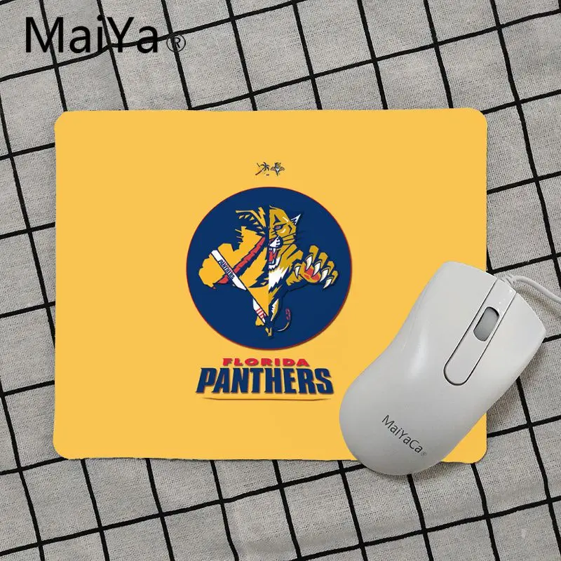 Maiya Высокое качество Florida Panthers высокоскоростной коврик для мыши Лидер продаж подставка под руку мышь
