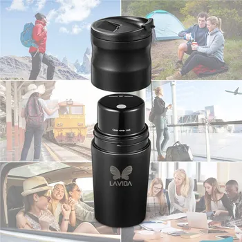 

Portable Car Coffee Machine, USB Charing Coffee machine, American-style Dripping Coffee Maker, Milling Machine Coffee Bean
