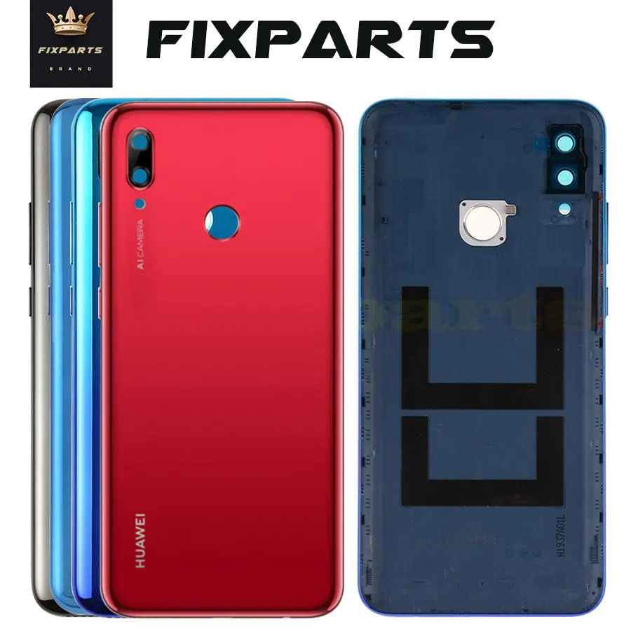 Original Huawei P Smart Back Battery Cover Rear Housing Case With Camera Lens Replacement Huawei P Smart Battery Cover