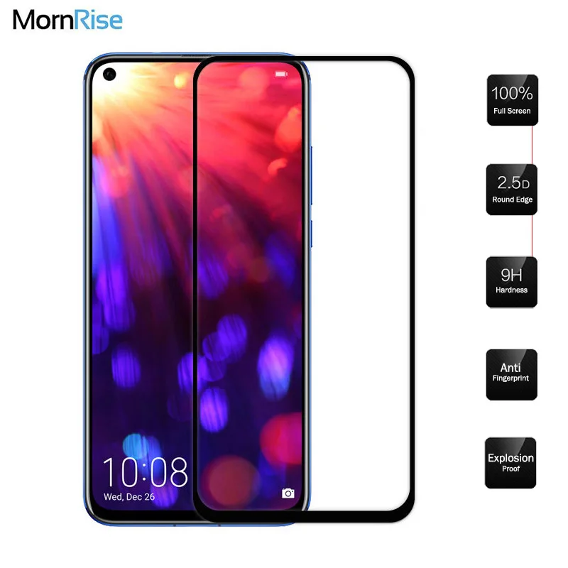 2 шт. полное покрытие закаленное стекло для Huawei Honor 20/20 S/20 lite Защитное экрана
