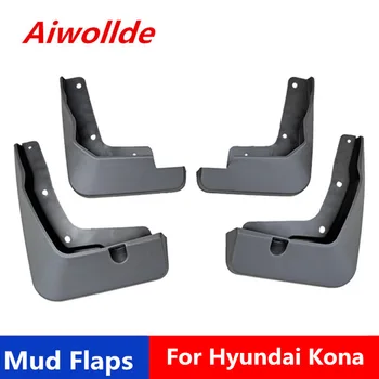 

Car Mud Flaps For Hyundai Kona Encino Kauai SUV 2017 2018 2019 2020 Mudflaps Splash Guards Mud Flap Mudguards Fender