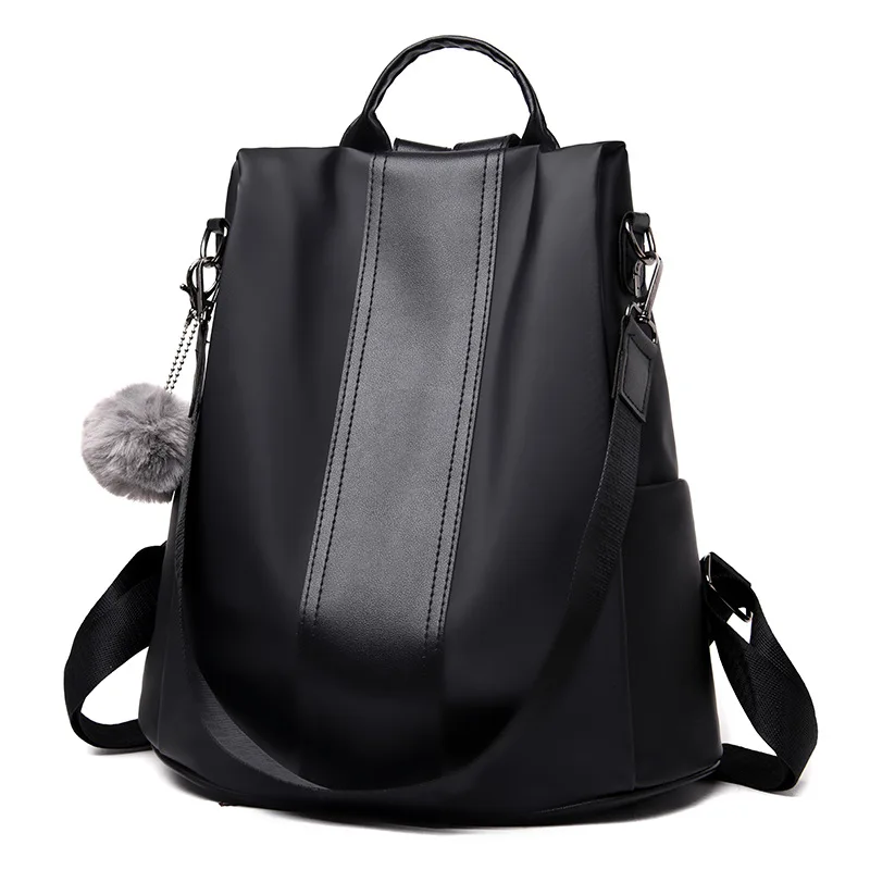 

2019 new JIULIN high-quality Korean version of nylon large capacity leisure shopping multifunctional school bag lady bag