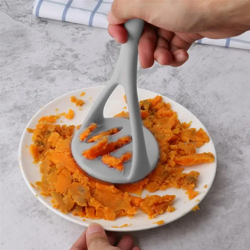 1pc Silicone Potato Masher Potato Press Crush Cooking Tool Kitchen Mashed Potatoes Crush Strap Pressure Tool Kitchen Accessories