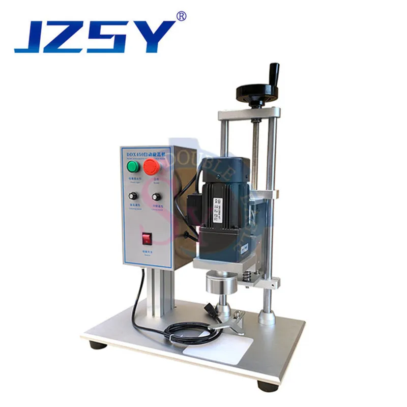 Tabletop electric control medicine glass bottle screw capping machine/Chemical Cap capping machine