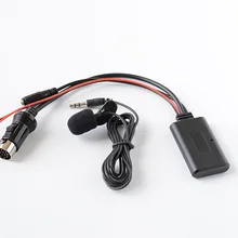 Автомобильный Bluetooth AUX адаптер Беспроводной аудио Телефонный звонок хэндс-фри микрофон для Kenwood все 13-pin CD стерео