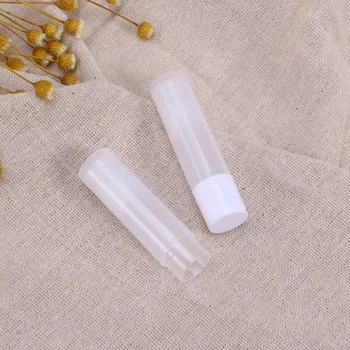

50 Pcs Tubes Smooth PP Portable Empty Multi-function Containers Lip Gloss Storage for Girls
