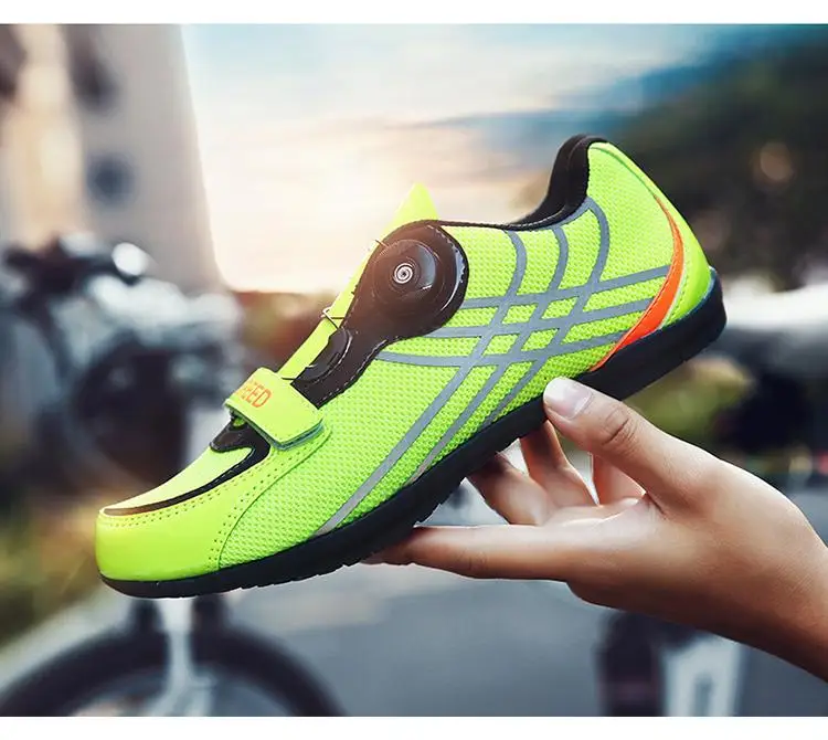 Cycling Shoes Men Sneakers Women 2020 Zapatillas Mtb Bicycle Shoes Non-Slip Mountain Bike Racing Shoes Sapatos De Ciclismo White