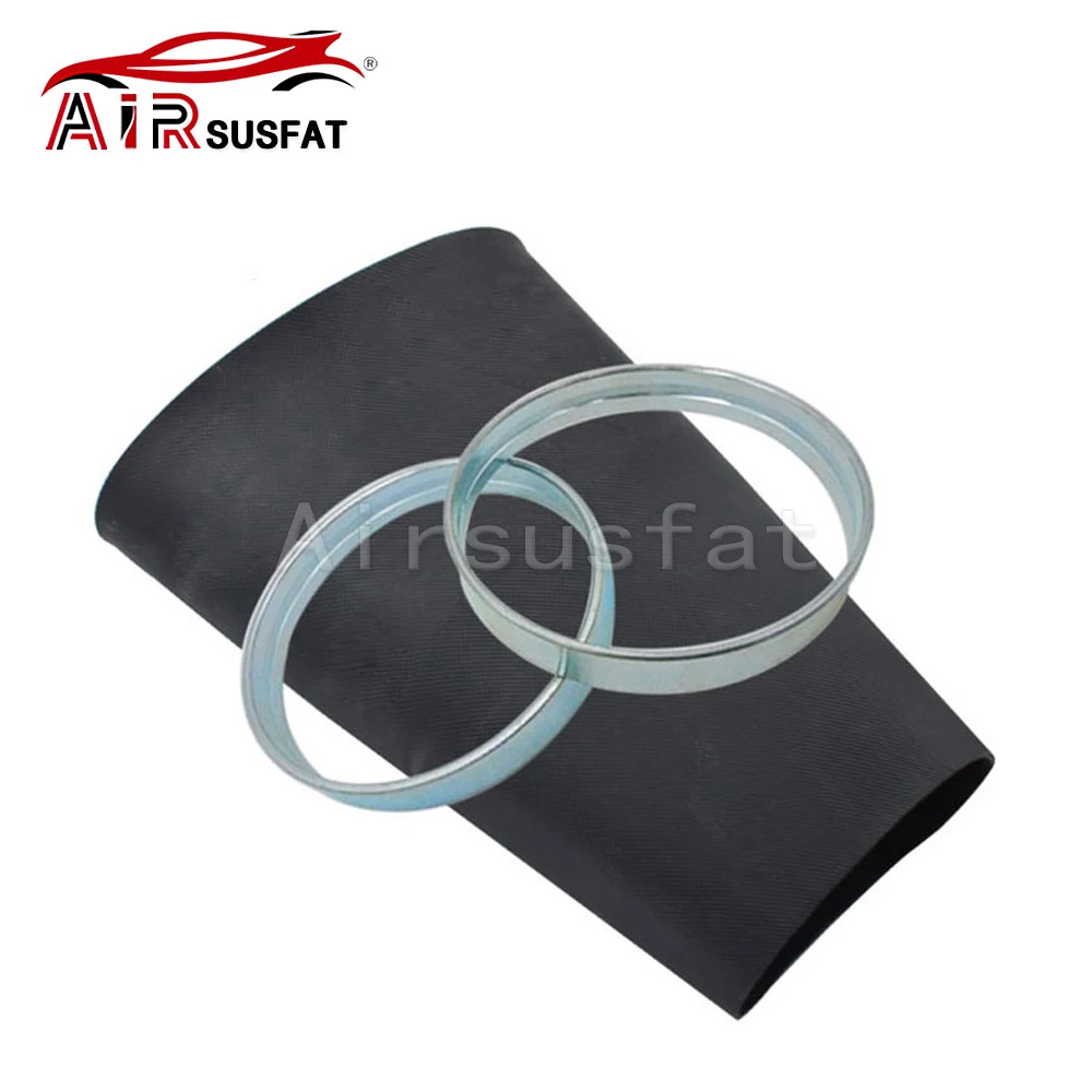 

Front Rubber Air Spring Sleeve + Crimping Rings For Hyundai Equus Genesis 2009-2016 54605-3N505 54606-3N505