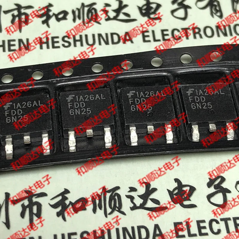 10 шт./лот FDD6N25 новые имеющиеся в 252 250V 4.4A