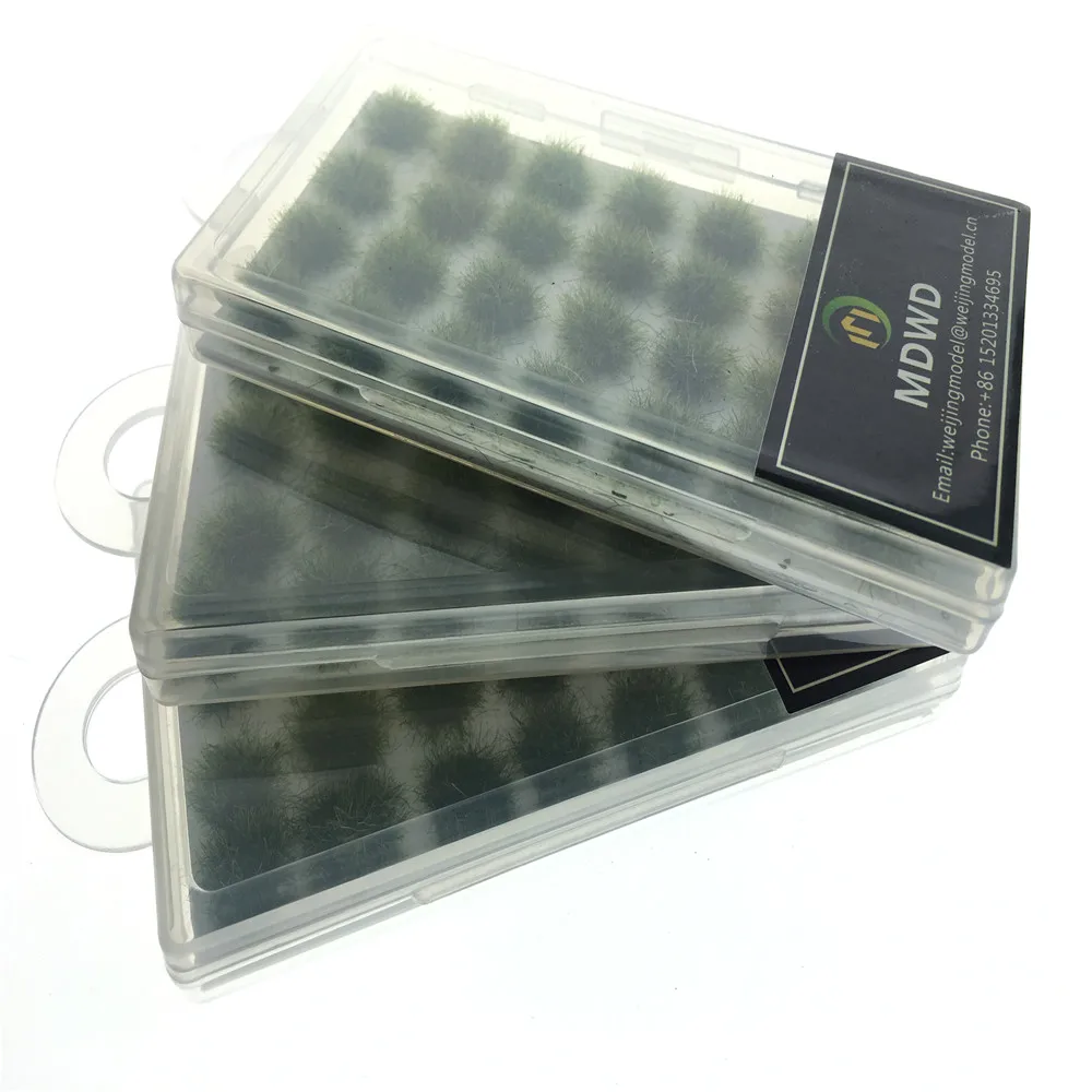 architecture 5mm flock grass ho train layout15