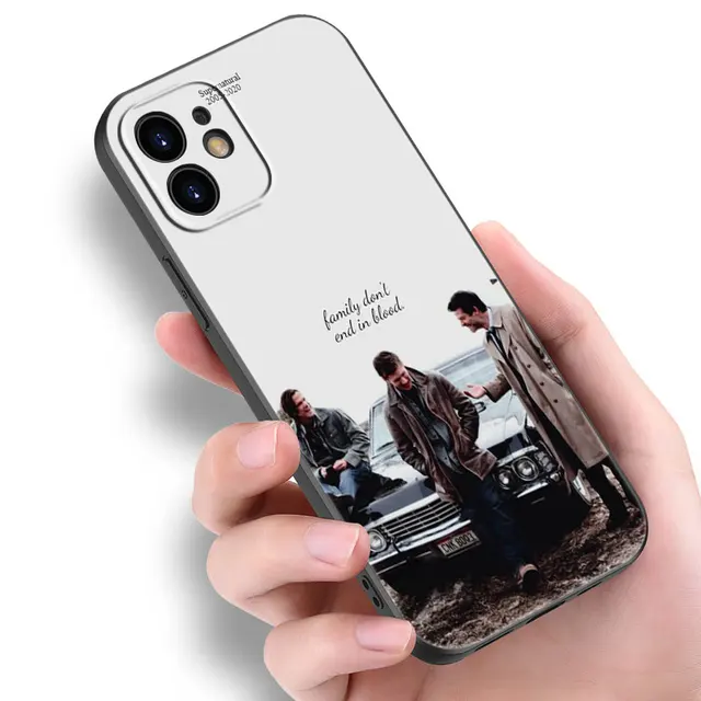 Supernatural Winchester Mobile Celular Phone Cases for iPhone 15 14 12 13  mini 7 8 PLUS X XS XR 11 PRO MAX SE 2020 Coque Fundas - AliExpress