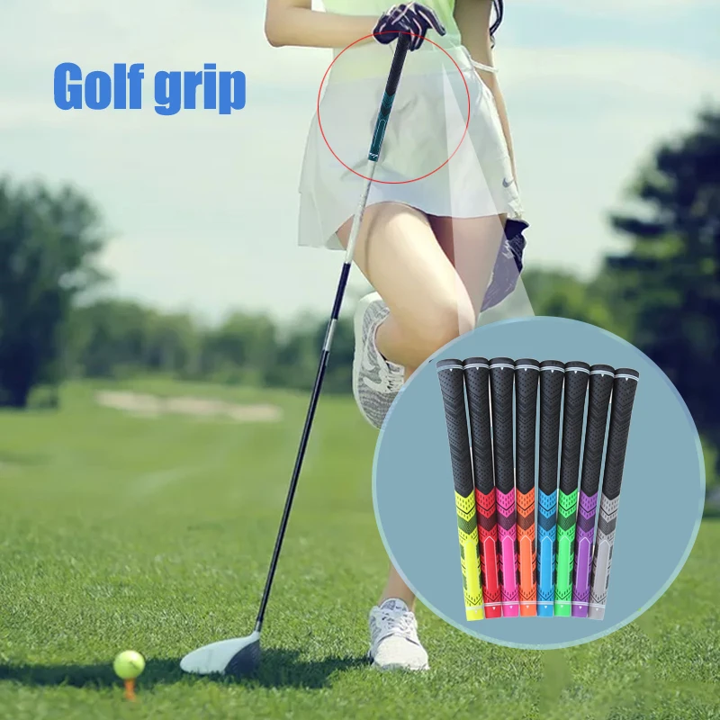 Рукоятка для гольфа, клюшки для клюшек для гольфа, уличное устройство для коррекции действия, приспособления для тратинга, разные цвета, резиновые практичные Нескользящие рукоятки