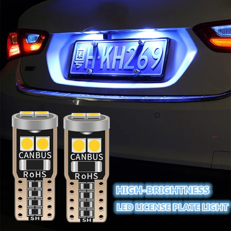 

10pc T10 W5W Car Interior Canbus LED Reading Dome License Plate Light Lamp For VW BMW Audi Ford Jetta Toyota Honda Kia Chevrolet