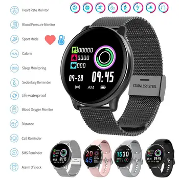 

Smart Bracelet Fitness Tracker Watch With Heart Rate Blood Pressure Monitor IP68 Waterproof Bluetooth Bracelet
