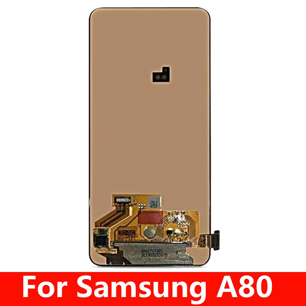 ЖК дисплей Super AMOLED 6 7 ''для Samsung Galaxy A80 SM A805 A90 A905 с сенсорным экраном и