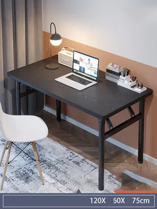 Foldable Desks Computer Desk Home Folding Tables Study Table Office Desk Laptop Table Desk For Bedroom Escritorio Компьютер only table